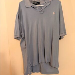 Ralph Lauren Men's Light Blue Polo Shirt